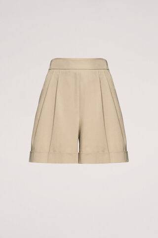 Affermo High-waist bermuda shorts